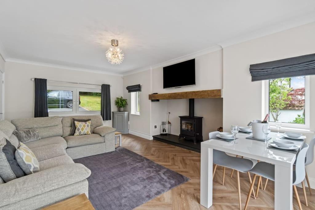 White Cottage Stunning Contemporary 2 Bedroom 2 Ensuite Annex With Hot Tub Plymouth Exterior foto